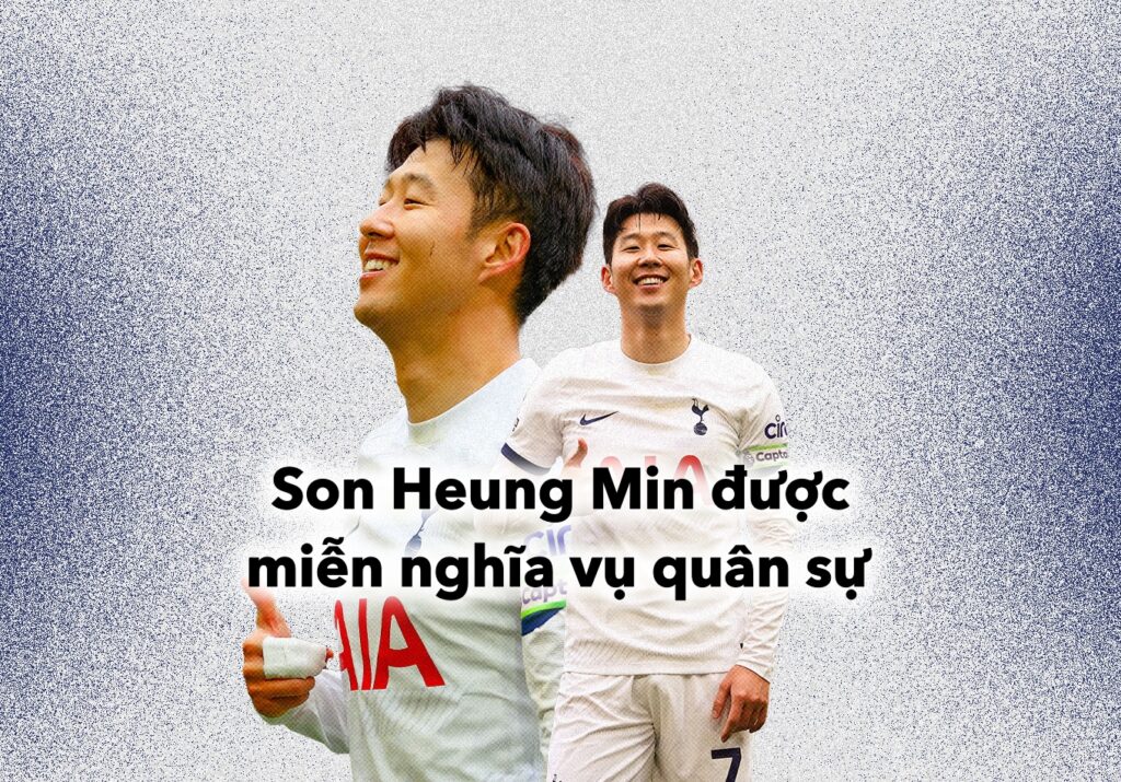 Son Heung Min được miễn nghĩa vụ quân sự